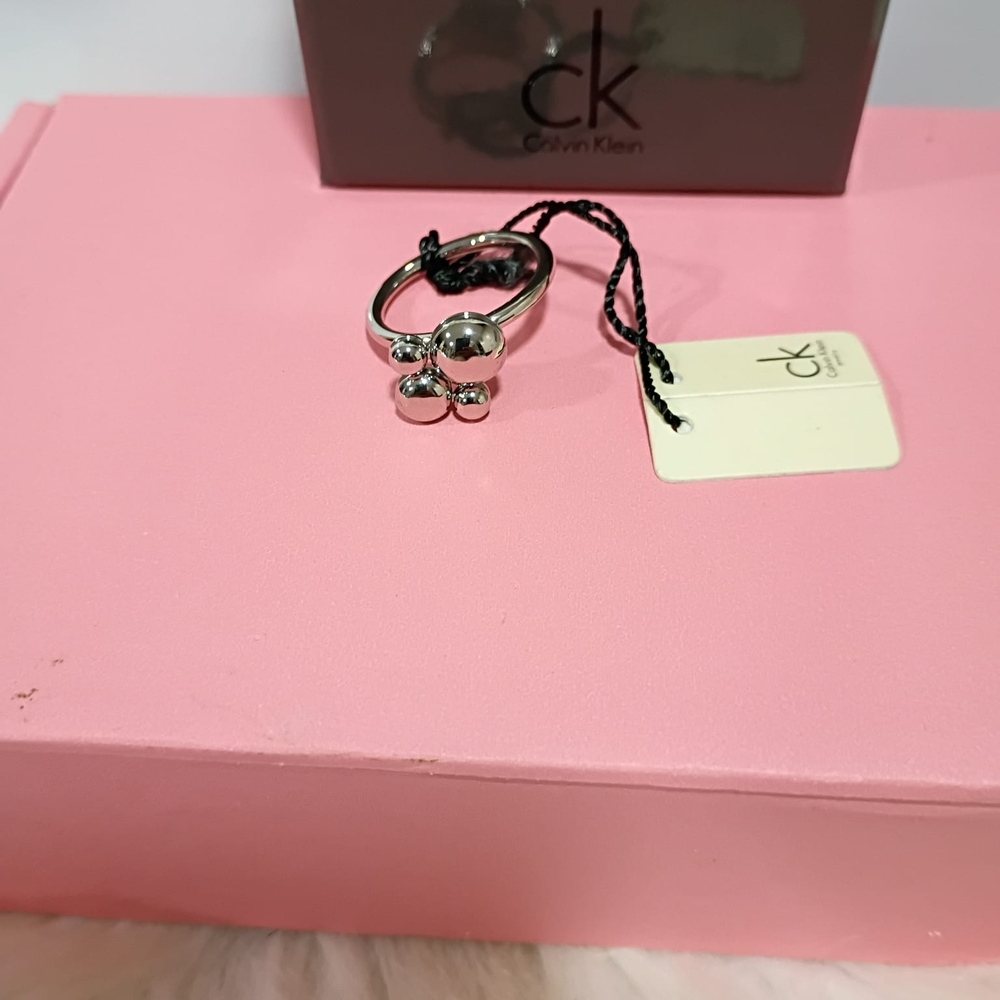 Calvin Klein Silver Key Holder - Picture 2 of 3
